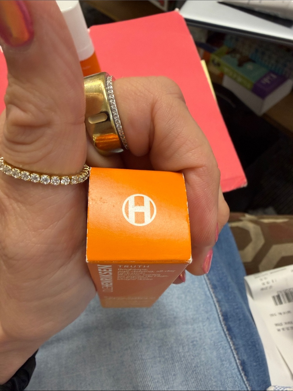Olehenriksen Strength Trainer peptide boost moisturizer/ vitamin C serum - Picture 10 of 16